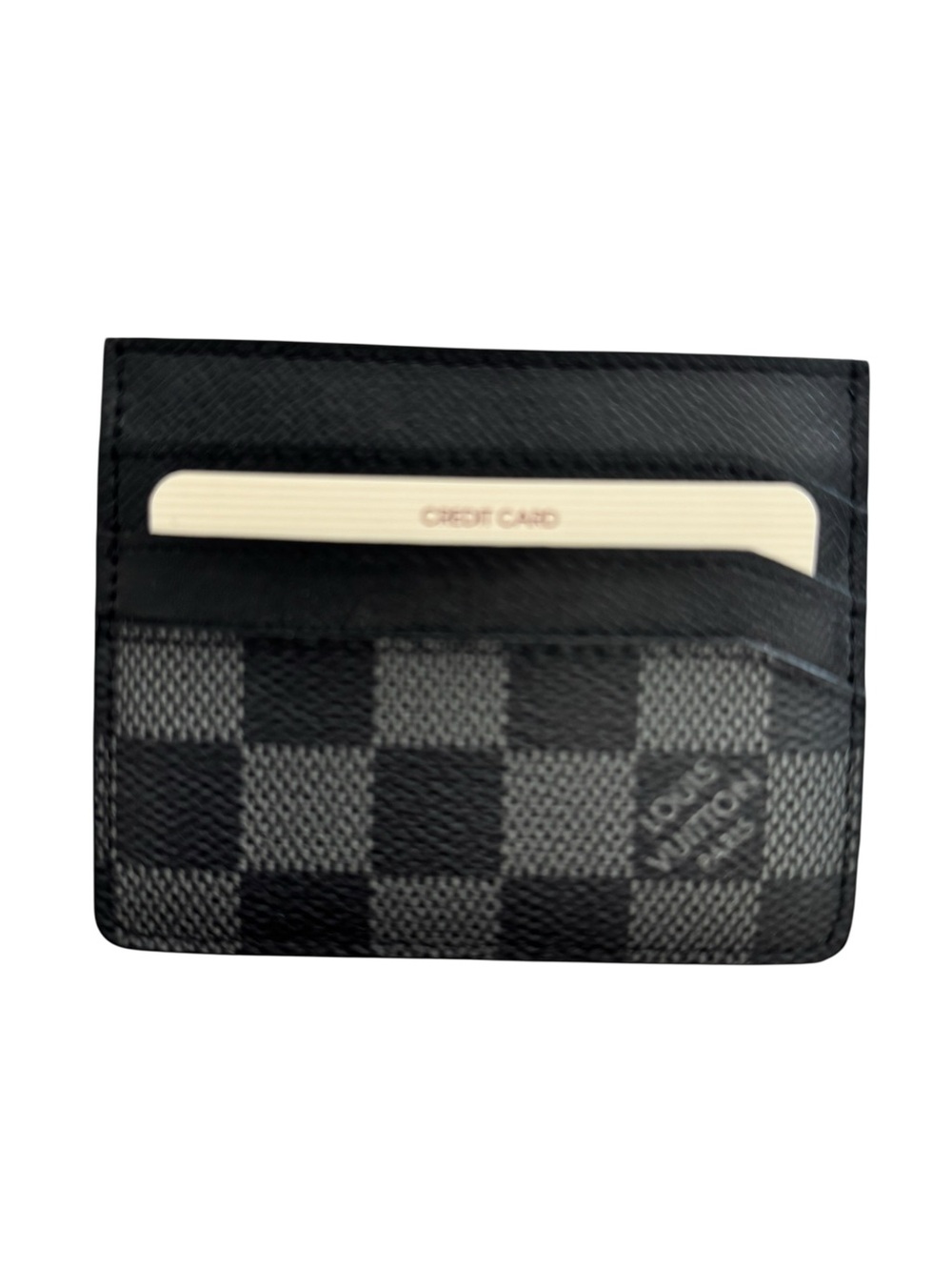 🆕 Damier Graphite Card Holder | Slim Wallet | Black Gray